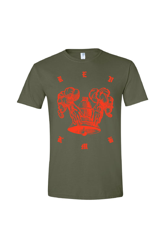 SEAL OF THE REVEREND T-SHIRT (ARMY GREEN)