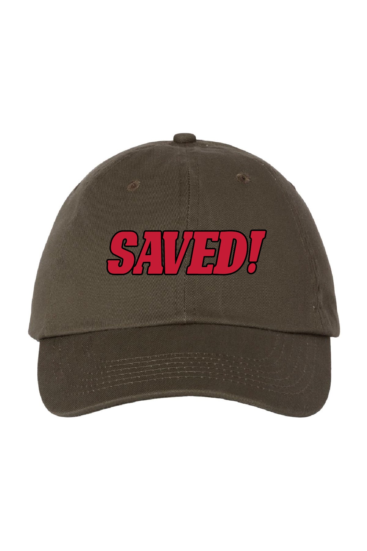 SAVED! LOGO HAT (ARMY GREEN)