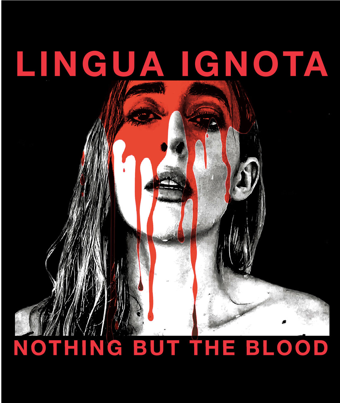 NOTHING BUT THE BLOOD LONG SLEEVE SHIRT