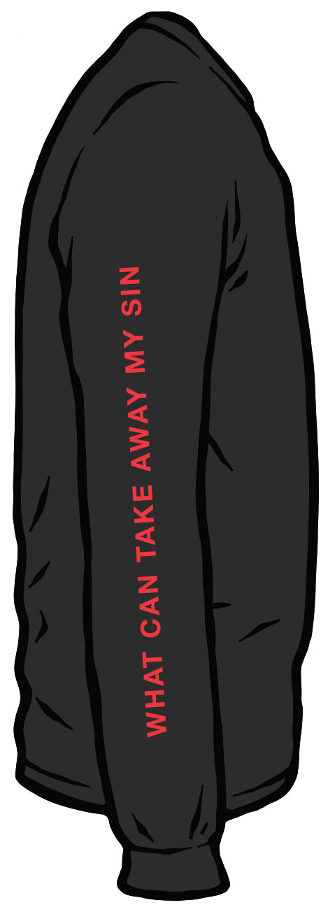 NOTHING BUT THE BLOOD LONG SLEEVE SHIRT