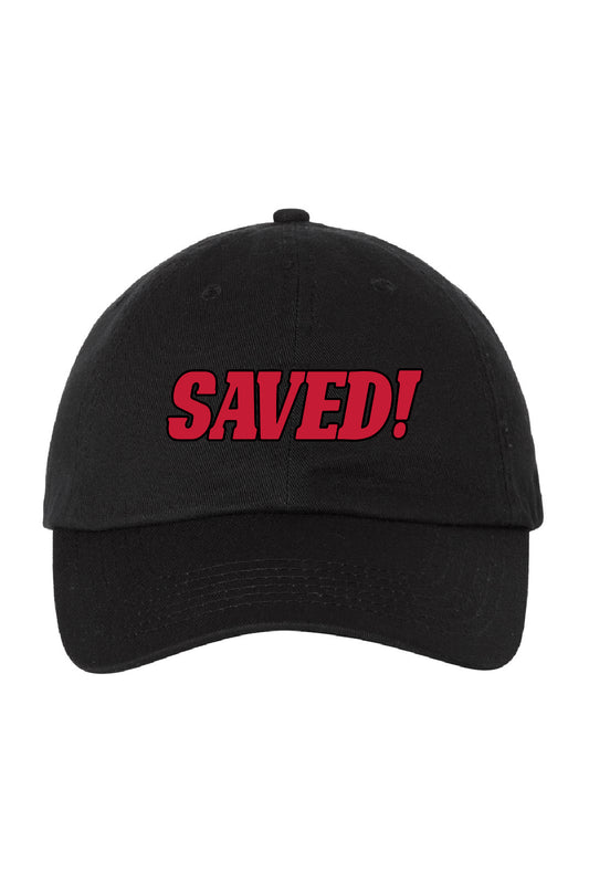 SAVED! LOGO HAT (BLACK)